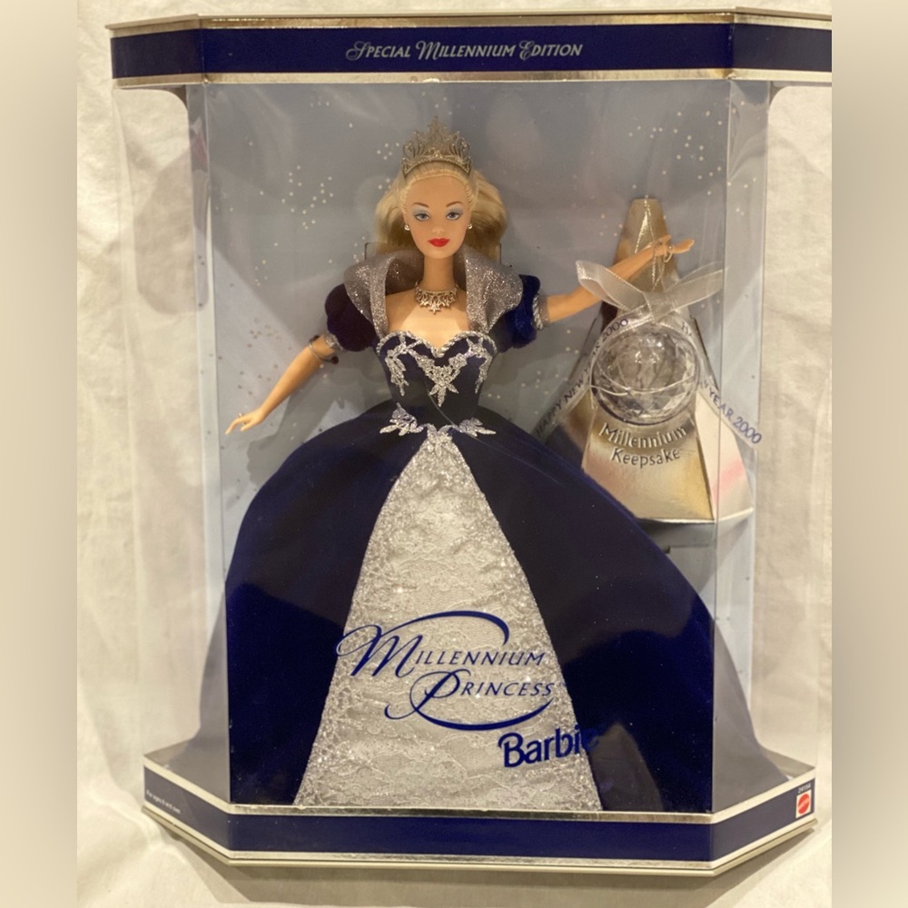New Sealed Barbie Millennium Princess & Keepsake Ornament